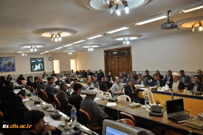 حضور معاون و کارشناس فرهنگی دانشکده در جلسه فعالیت های فرهنگی ، چالشها و فرصتها