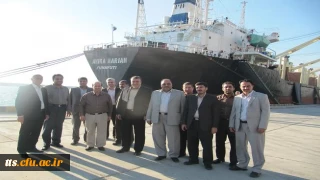 بازدید اساتید و کارکنان دانشکده علامه طباطبایی از منطقه صنعتی پارس جنوبی(عسلویه)