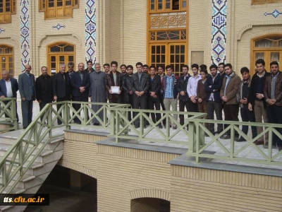 حضور مسئولین و دانشجویان دانشکده علامه طباطبایی در حوزه علمیه سبزوار