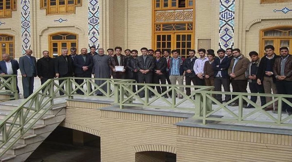 دیدار مسئولین و دانشجویان از حوزه علیمه سبزوار به مناسبت روز وحدت حوزه و دانشگاه