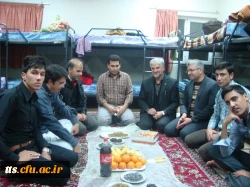 برگزاری مراسم شب یلدا در خوابگاه دانشجویان