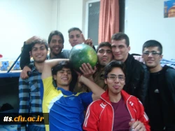 برگزاری مراسم شب یلدا در خوابگاه دانشجویان