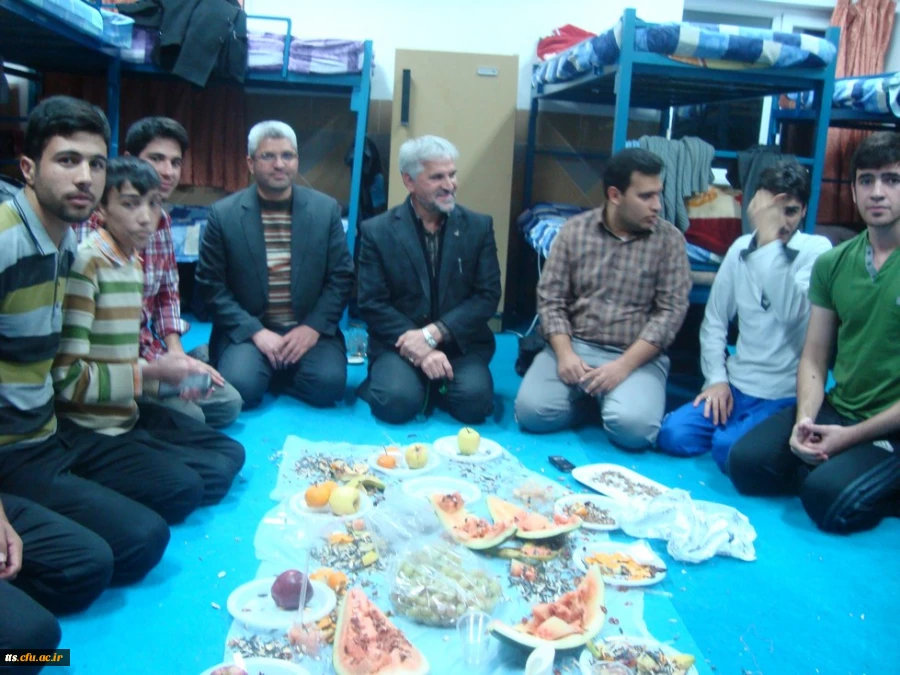 برگزاری مراسم شب یلدا در خوابگاه دانشجویان