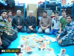 برگزاری مراسم شب یلدا در خوابگاه دانشجویان