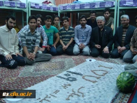 برگزاری مراسم شب یلدا در خوابگاه دانشجویان