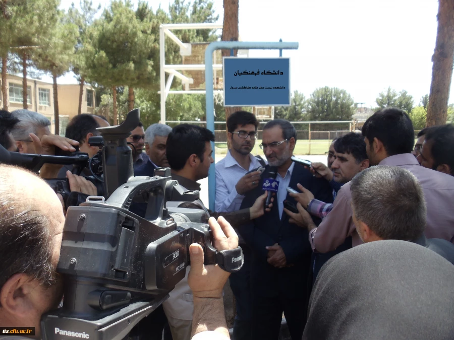 بازدید معاون عمرانی وزیر آموزش و پرورش و نمایندگان مجلس از پروژه دانشکده علامه طباطبایی سبزوار 2