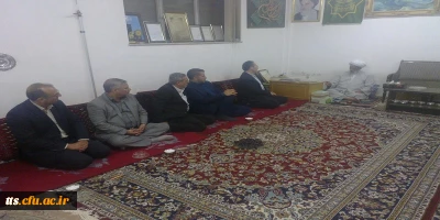 دیدار صمیمی سرپرست دانشگاه فرهنگیان با امام جمعه و نماینده ولی فقیه در شهرستان سبزوار