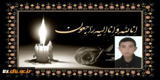 درگذشت دانشجو معلم سعید احمدی نژاد
