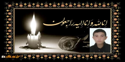 درگذشت دانشجو معلم سعید احمدی نژاد