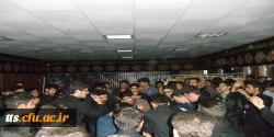 برگزاری مراسم عزاداری ابا عبدا... الحسین (ع) در دانشکده علامه طباطبایی سبزوار