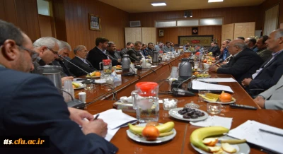 اولین جلسه شورای مدرسین دانشکده علامه طباطبایی سبزوار در ترم تحصیلی جاری