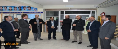 بازدید دکتر مجتبوی از دانشکده علامه طباطبایی سبزوار