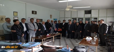 بازدید مسئولین دانشکده از مدارس امیر کبیر ، نماز و حکیمی در غالب طرح کارورزی