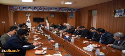 جلسه معارفه فرمانده بسیج کارکنان دانشکده علامه طباطبایی