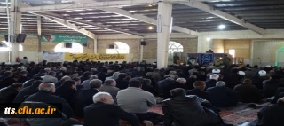 شرکت دانشجویان در نمازجمعه سبزوار