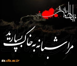 شهادت حضرت فاطمه زهرا (سلام الله علیها) را تسلیت عرض می کنیم 2