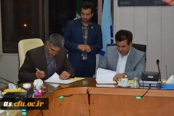 اولین جلسه هم  اندیشی و امضاء تفاهم نامه فیمابین دانشگاه حکیم سبزواری و دانشگاه تربیت معلم علامه طباطبایی سبزوار 4