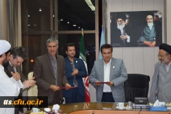 اولین جلسه هم  اندیشی و امضاء تفاهم نامه فیمابین دانشگاه حکیم سبزواری و دانشگاه تربیت معلم علامه طباطبایی سبزوار 6