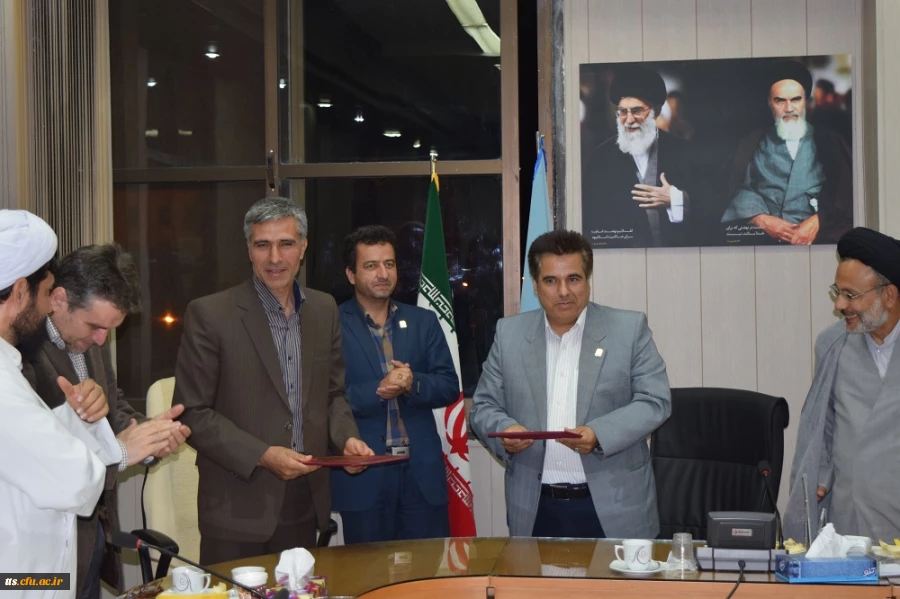 اولین جلسه هم  اندیشی و امضاء تفاهم نامه فیمابین دانشگاه حکیم سبزواری و دانشگاه تربیت معلم علامه طباطبایی سبزوار 6