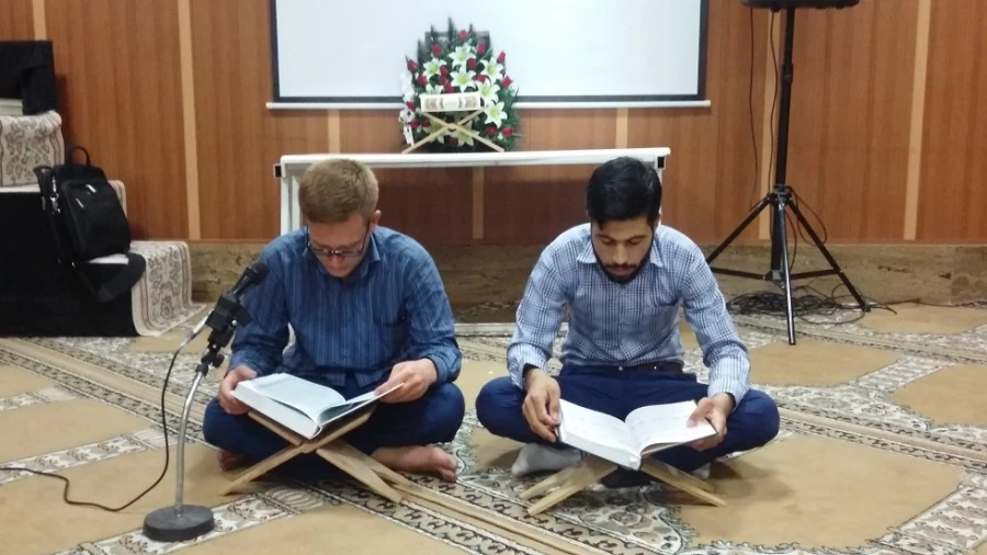 مراسم جشن ختم قرآن کریم در دانشکده علامه طباطبایی سبزوار 7