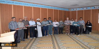 برگزاری مراسم تجلیل از همکاران به مناسبت روز کارمند