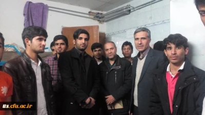 حضور مسو لین مرکز علامه طباطبایی سبزواردرخوابگاه های دانشجویان وگفت وگوی صمیمانه با  جمعی ازدانشجو معلمان خوابگاهی درهفته وحدت