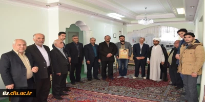 دیدار با خانواده دانشجو معلم شهید حمید دولت آبادی