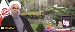 پیام نوروزی رییس جمهور به مناسبت حلول سال ۱۳۹۵