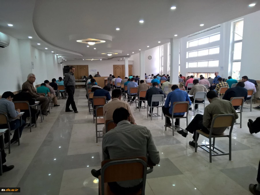 گزارش برگزاری امتحانات مرکز آموزش عالی علامه طباطباییی سبزوار 2