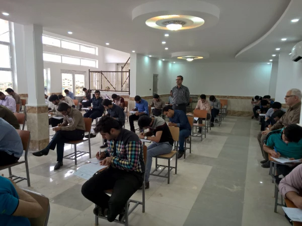 گزارش برگزاری امتحانات مرکز آموزش عالی علامه طباطباییی سبزوار 3