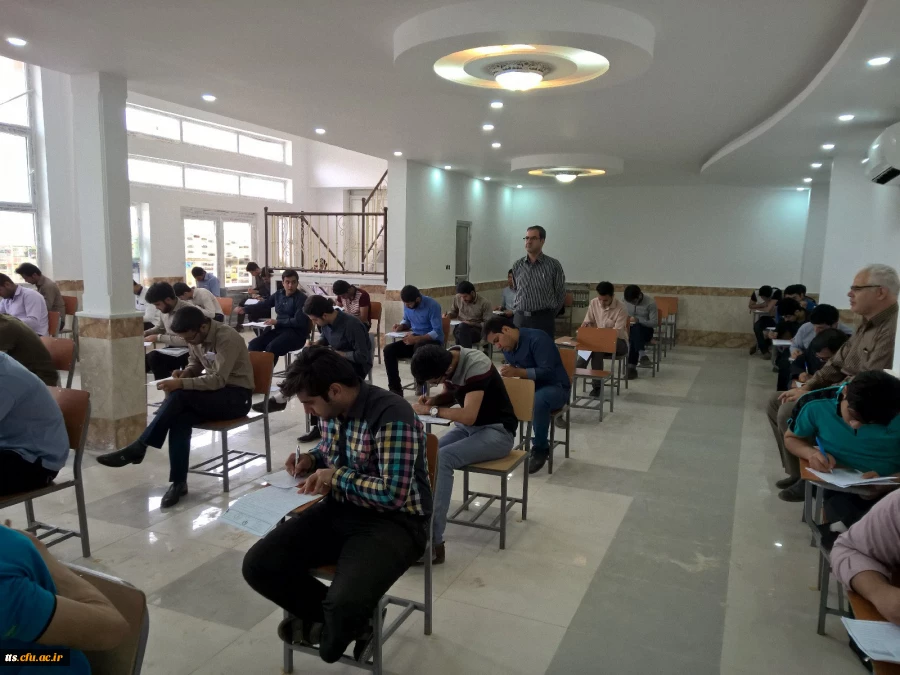 گزارش برگزاری امتحانات مرکز آموزش عالی علامه طباطباییی سبزوار 3
