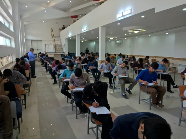 گزارش برگزاری امتحانات مرکز آموزش عالی علامه طباطباییی سبزوار 6