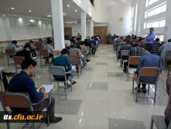 گزارش برگزاری امتحانات مرکز آموزش عالی علامه طباطباییی سبزوار 7