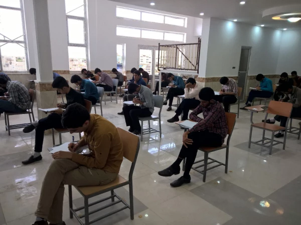 گزارش برگزاری امتحانات مرکز آموزش عالی علامه طباطباییی سبزوار 8