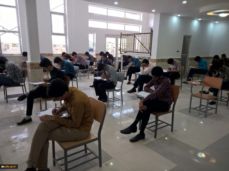 گزارش برگزاری امتحانات مرکز آموزش عالی علامه طباطباییی سبزوار 8