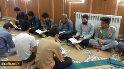 برگزاری محفل جزء خوانی قرآن کریم درمرکز علامه طباطبایی سبزوار