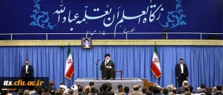 رهبر معظم انقلاب اسلامی در دیدار جمعی از اساتید دانشگاه ها:
زنجیره ی علم و معرفت از آموزش وپرورش تا دانشگاه، وظیفه ی اصلی برای تحقق آینده ی مطلوب کشور را بر عهده دارند