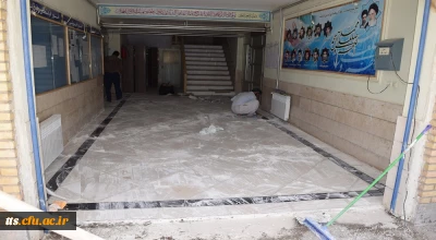 زیبا سازی و کف سازی خوابگاه ها و ساختمان های آموزشی مرکز