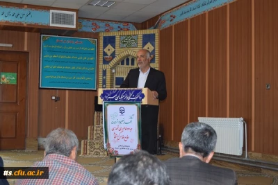 برگزاری مراسم گرامیداشت هفته دفاع مقدس دردانشگاه فرهنگیان مرکز علامه طباطبایی سبزوار