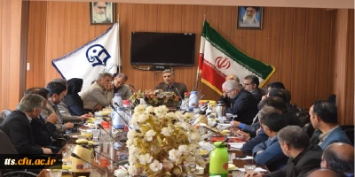 برگزاری جلسه مدیران مدارس کارورزی با مسئولین دانشکده