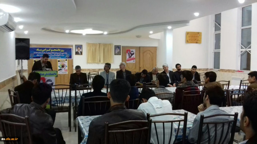 برگزاری مراسم روز دانشجو درمرکز آموزش عالی علامه طباطبایی سبزوار 4