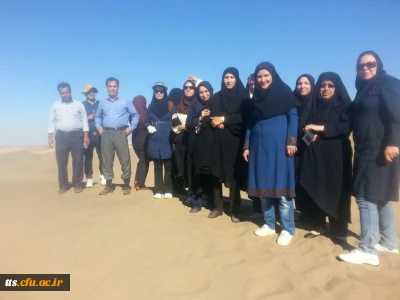 بازدید دانشجومعلمان کارشناسی ناپیوسته ی مرکز علامه طباطبایی سبزوار از کارخانه فروکروم وکارخانه قند