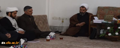 دیدار مسولین و  اعضای هیات علمی مرکز علامه طباطبایی با امام جمعه محترم سبزوار
