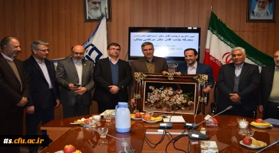 برگزاری آیین تکریم  ازدکتر نصرآبادی ومعارفه ی دکتر بینش درمرکز علامه طباطبایی سبزوار