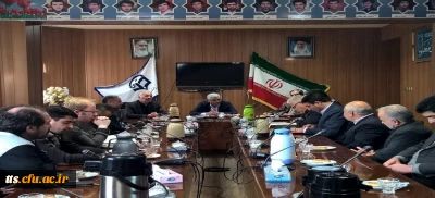 اولین جلسه شورای مرکز به ریاست دکتر مرتضی بینش