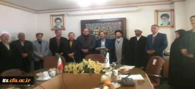 در اولین نشست روسای مراکز و پردیسهای استانی با حضور دکتر مرتضی بینش برگزار گردید
انتصاب دکتر نصرآبادی به سمت معاونت آموزشی ، فرهنگی و پژوهشی دانشگاه فرهنگیان خراسان رضوی