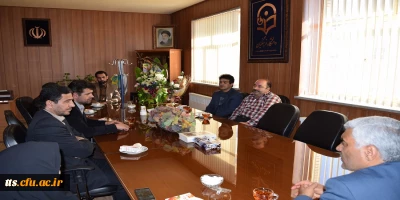 دیدار کارکنان حوزه ریاست اداره آموزش و پرورش سبزوار با ریاست دانشگاه فرهنگیان سبزوار