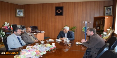 نشست اعضای هیات عملی و اساتید مامور با دکتر بینش