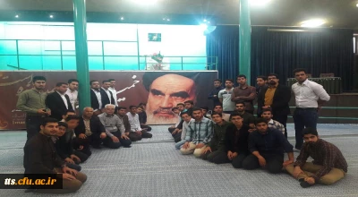 حضور دانشجو یان در نمایشگاه بین المللی کتاب تهران