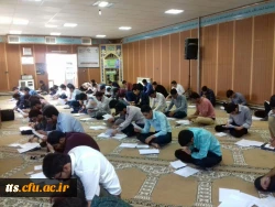 برگزاری آزمون های کتبی  بخش قرآن وعترت جشنواره فرهنگی دوره ۲۷  دانشجویان دردانشگاه فرهنگیان واحد سبزوار 2